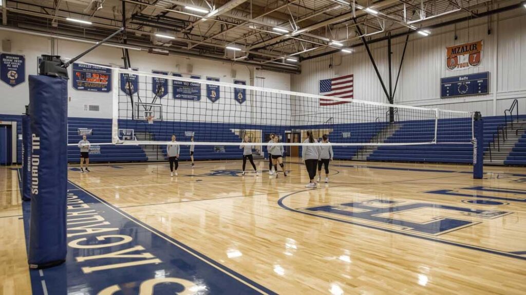The Best Net System Setup for High School Volleyball Programs